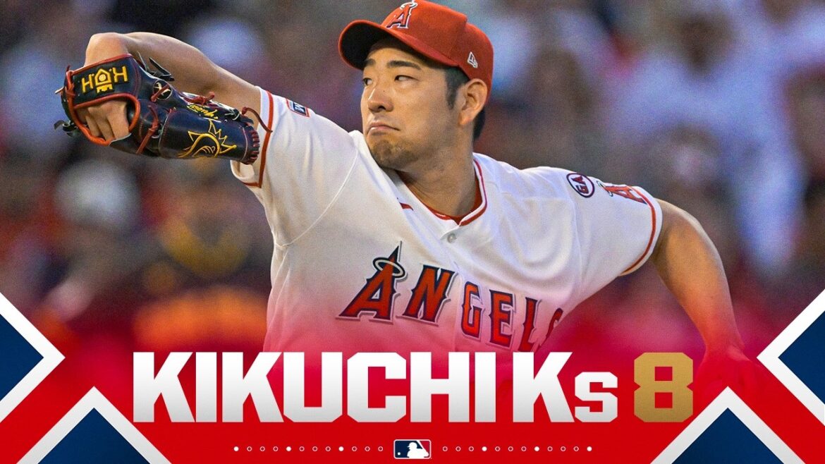 TOUS LES 8 RETRAITS DU starter des Angels Yusei Kikuchi ! | Faits saillants de la MLB
