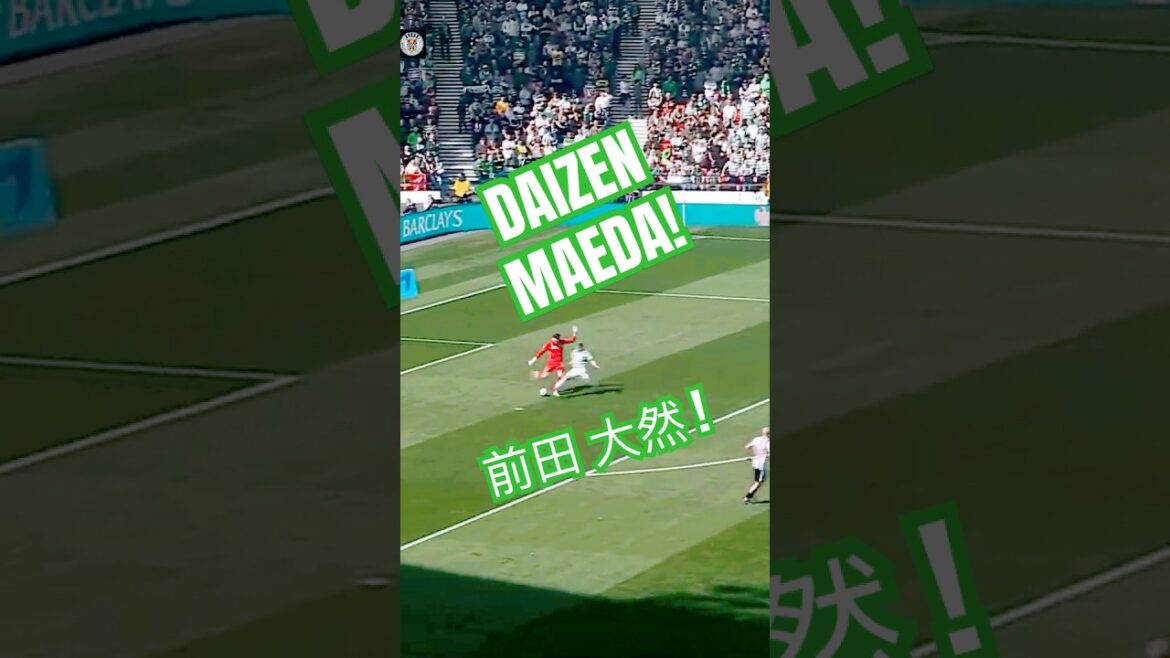 Daizen Maeda marque dès la PREMIÈRE MINUTE !