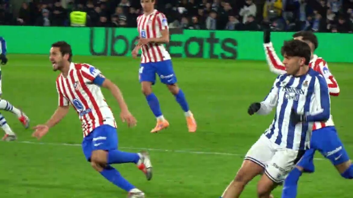 [Images locales]Takefusa Kubo assiste au but de Guedes ! Real Sociedad vs Atlético Madrid[Football]Real Sociedad Atlético Madrid[La Liga]04/01/2026