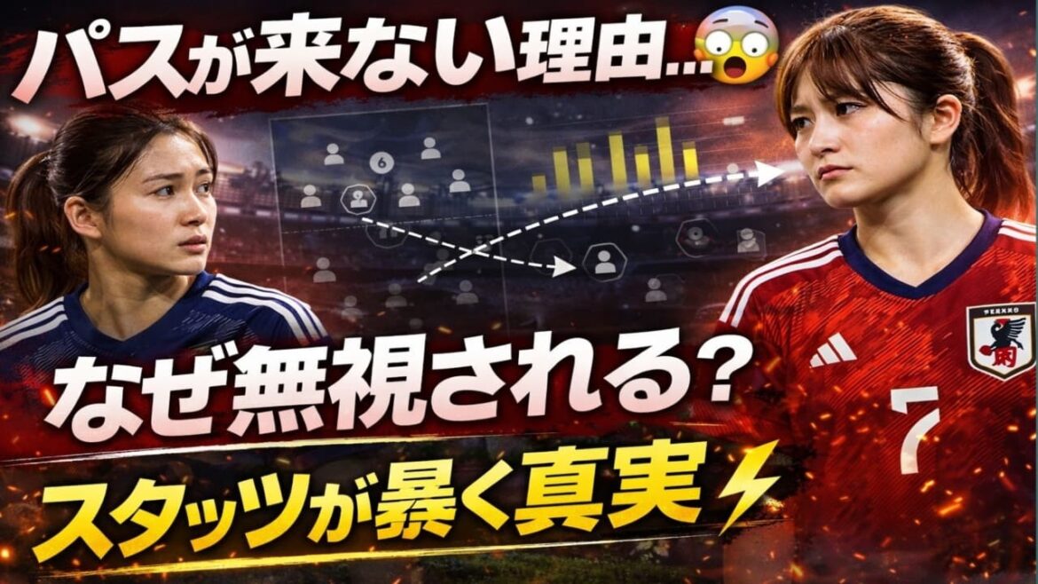[Question]Pourquoi les passes ne viennent pas de Yui Hasegawa à Moeko Tanigawa... La vérité montrée par les statistiques