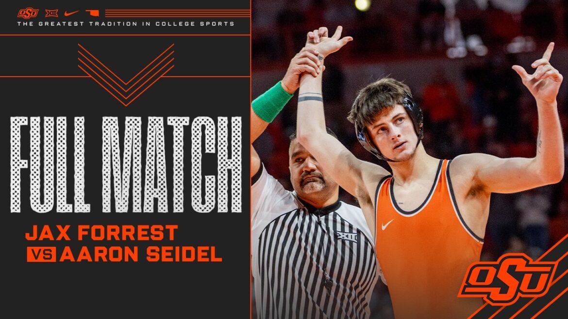 MATCH ÉPIQUE : Jax Forrest contre Aaron Seidel – Oklahoma State Wrestling (15/02/26)