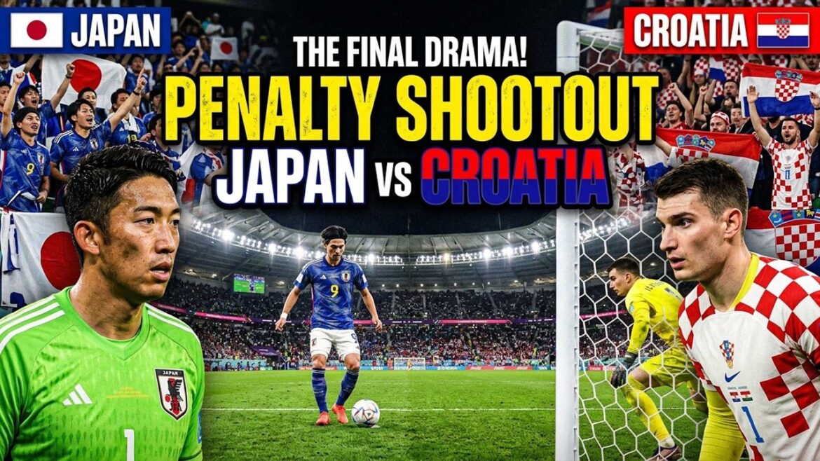 🔥 Penalty Japon vs Croatie | L'héroïsme de Livaković ! Drame complet de tirs au but !