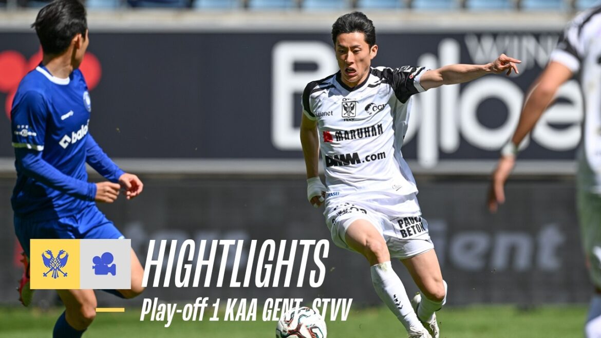 [Saint-Trond]Le match contre Gand, le seul match japonais des playoffs 1, se termine sur un match nul sans facteur décisif