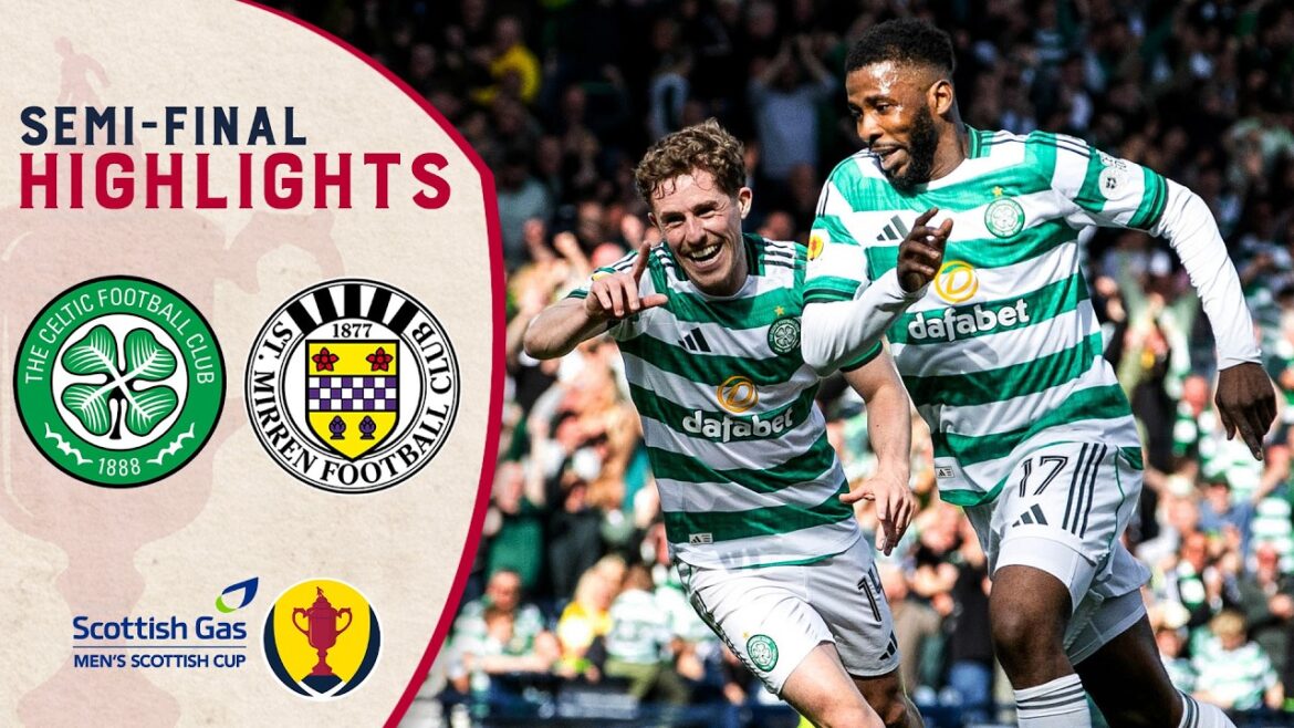 HUIT thriller de buts en prolongation ! | Celtic 6-2 Saint-Mirren (AET) | Demi-finale de la Coupe d'Écosse