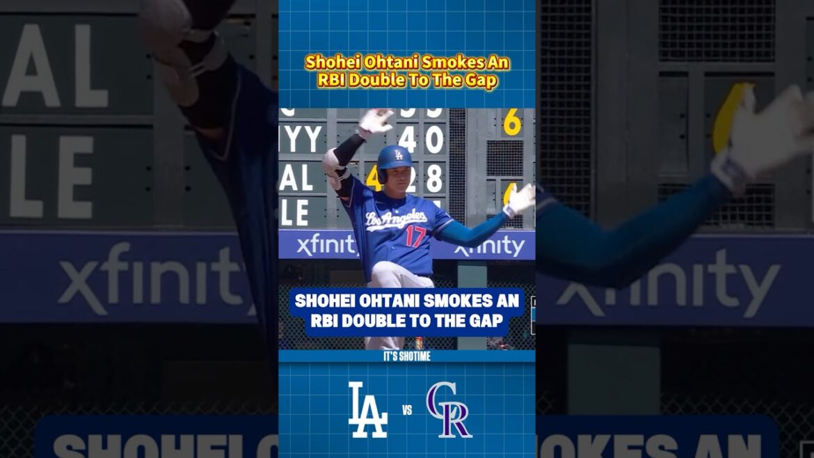 Shohei Ohtani fume un doublé RBI à l'écart