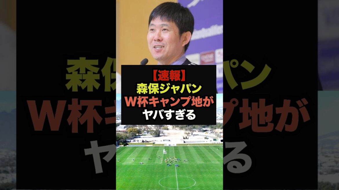 [Dernières nouvelles]Le camping de Moriyasu au Japon pour la Coupe du monde a été décidé, et la raison est trop dangereuse #Coupe du Monde #Soccer Japon