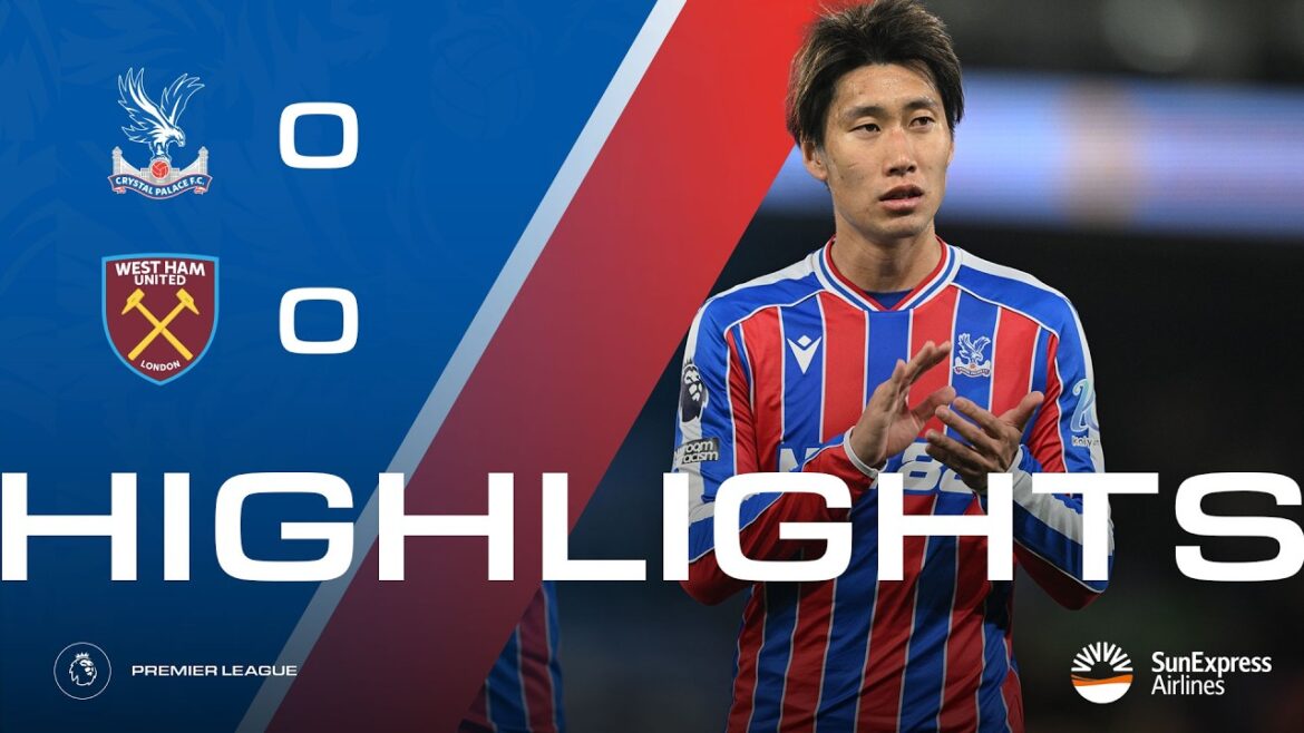 Points partagés 🤝 | Temps forts de la Premier League : Crystal Palace 0-0 West Ham United