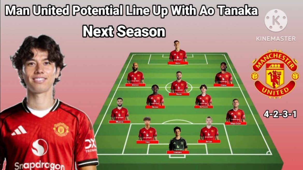 Le potentiel de Manchester United s’aligne avec Ao Tanaka la saison prochaine