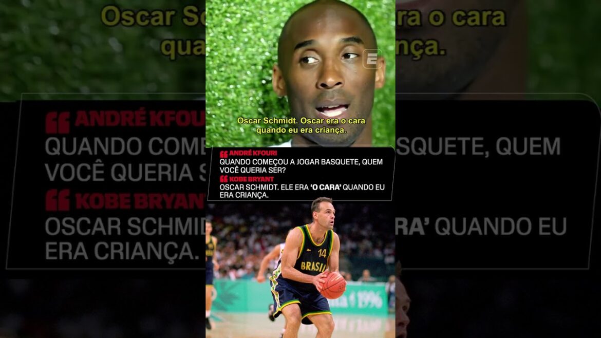 OSCAR SCHMIDT ÉTAIT L'HOMME ! La grande inspiration pour KOBE BRYANT ! ❤️❤️
