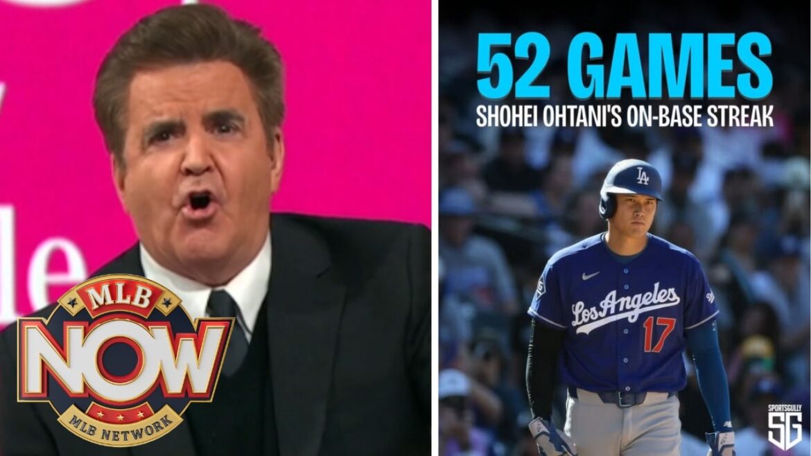 MLB MAINTENANT | "Il est le GOAT de la MLB" - Brian Kenny A ÉTONNÉ la séquence de 52 matchs consécutifs de Shohei Ohtani