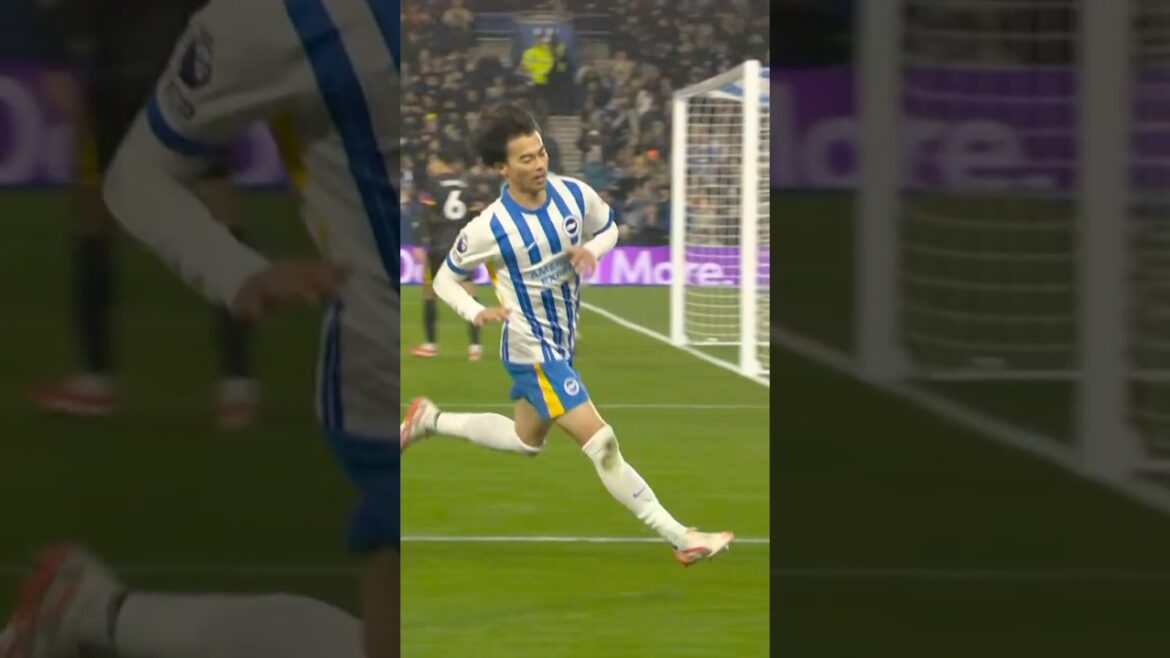 Plus de Mitoma BRILLIANCE contre Chelsea 👏 #brightonandhovealbion #premierleague