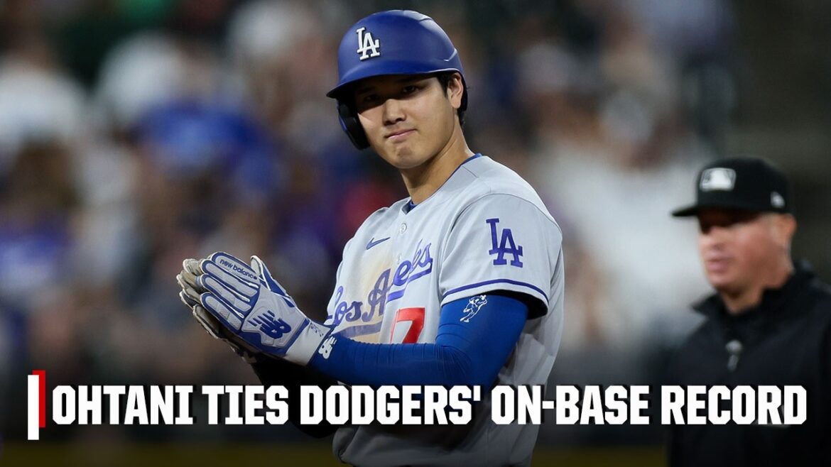 Shohei Ohtani étend sa séquence sur la base à 53 et se classe à égalité au 2e rang de l'histoire de Los Angeles 🔥 | MLB sur ESPN