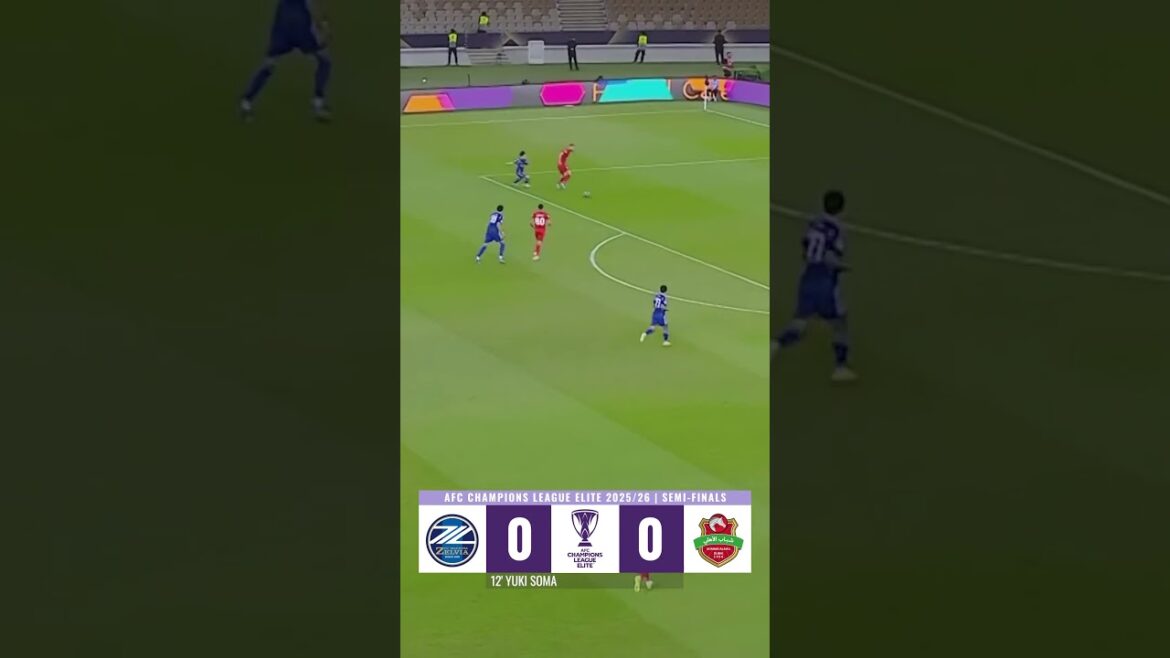 Yuki Soma gagnant 🔥 Machida Zelvia atteint la finale #football #footballshorts #aclelite #asianfootball