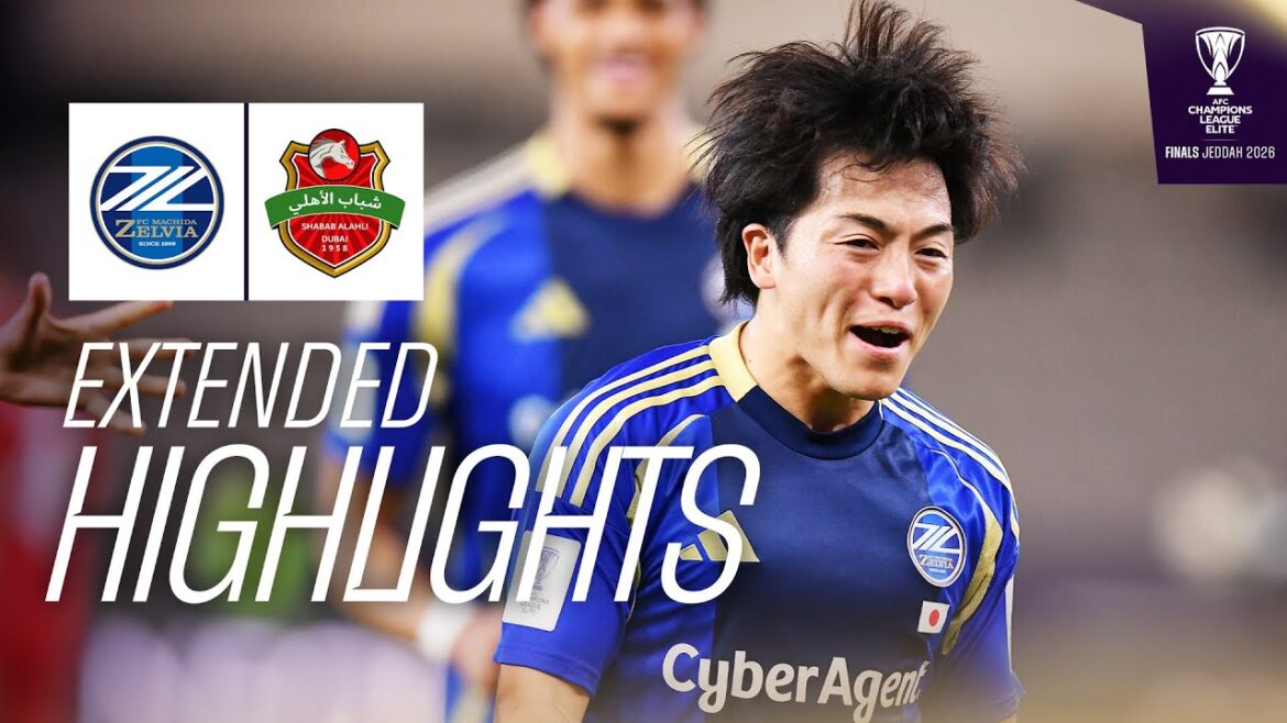 HISTOIRE FAIT! En FINALE ! | FC Machida Zelvia 🇯🇵 contre Shabab Al Ahli 🇦🇪 | Points forts étendus