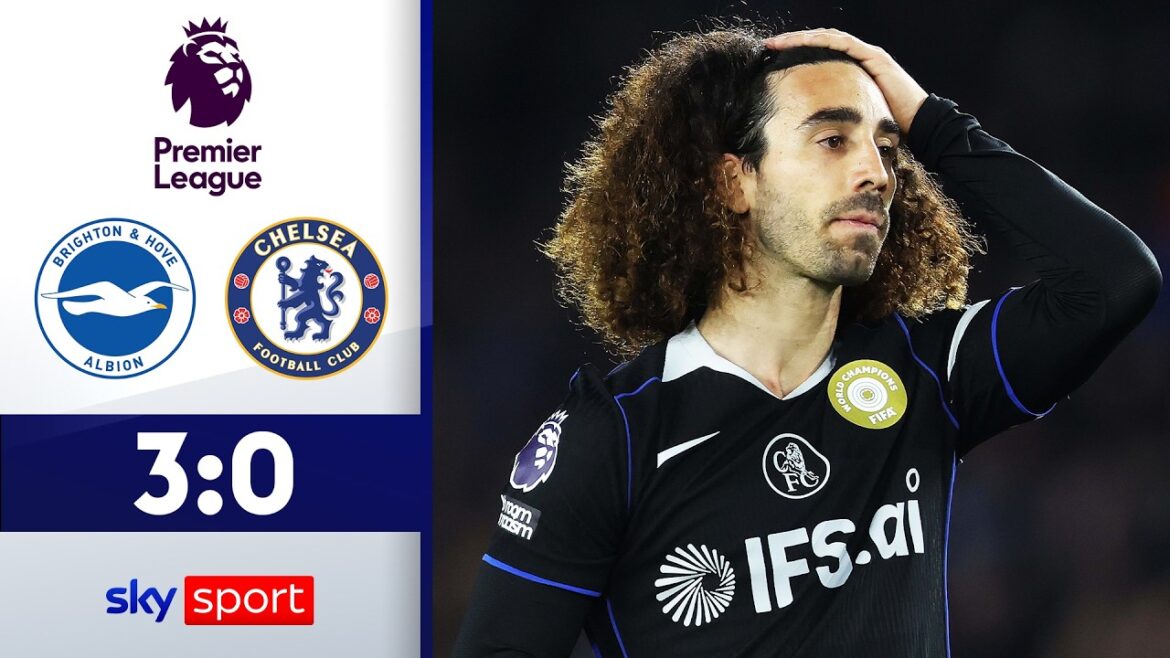 Cucurella ENCORE à la main ! | Brighton & Hove Albion - Chelsea FC | Faits saillants - Premier League