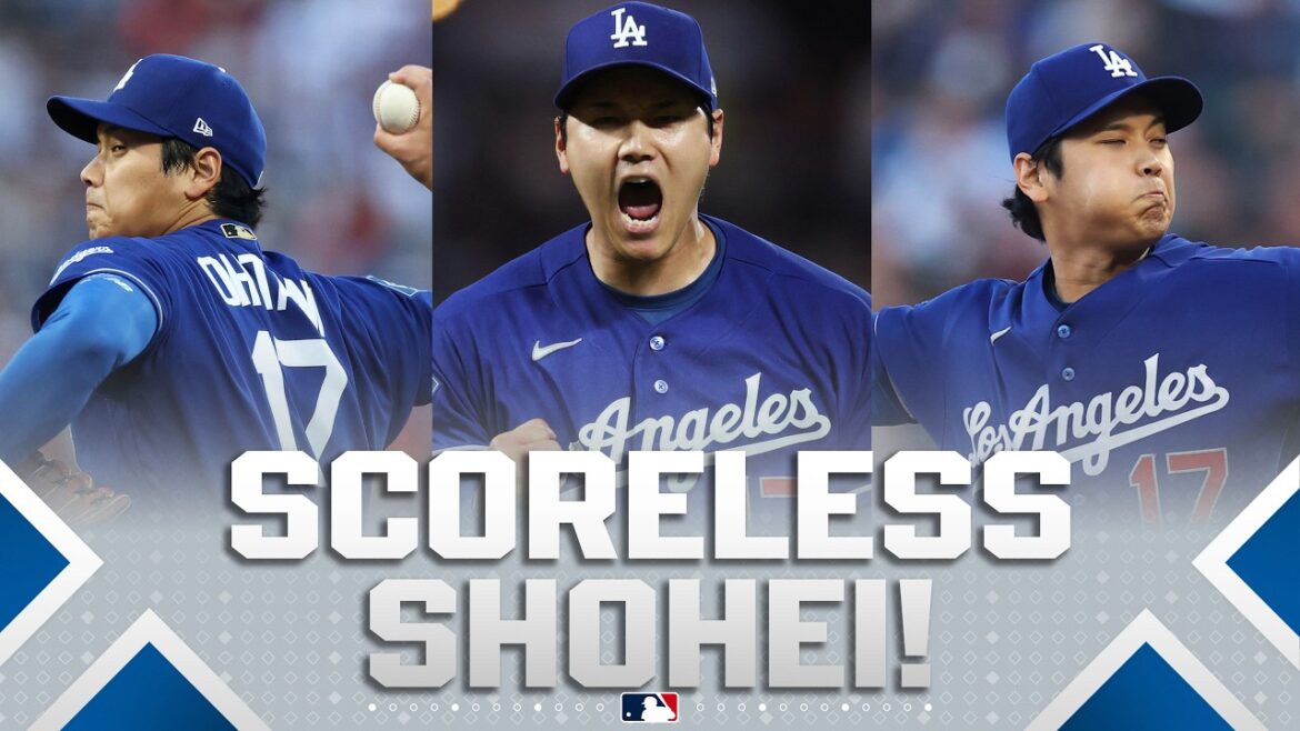 Shohei Ohtani lance un départ SANS SCORE à San Francisco ! (L'ERA de la saison se situe à 0,38 !) | 大谷翔平