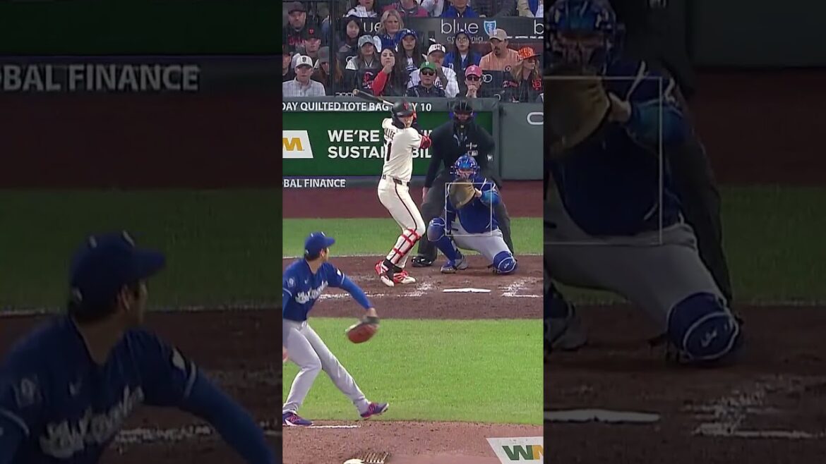 Shohei Ohtani OFFRE SIX manches fortes contre les Giants 🔥#shorts #mlb