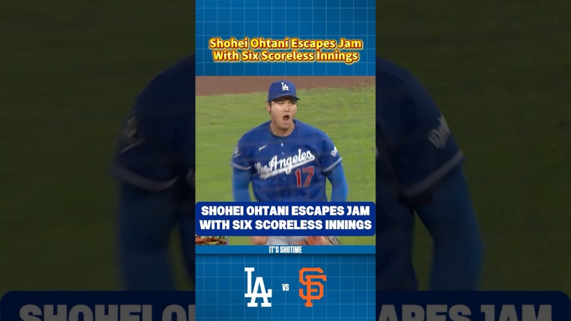 Shohei Ohtani échappe à Jam avec six manches sans but