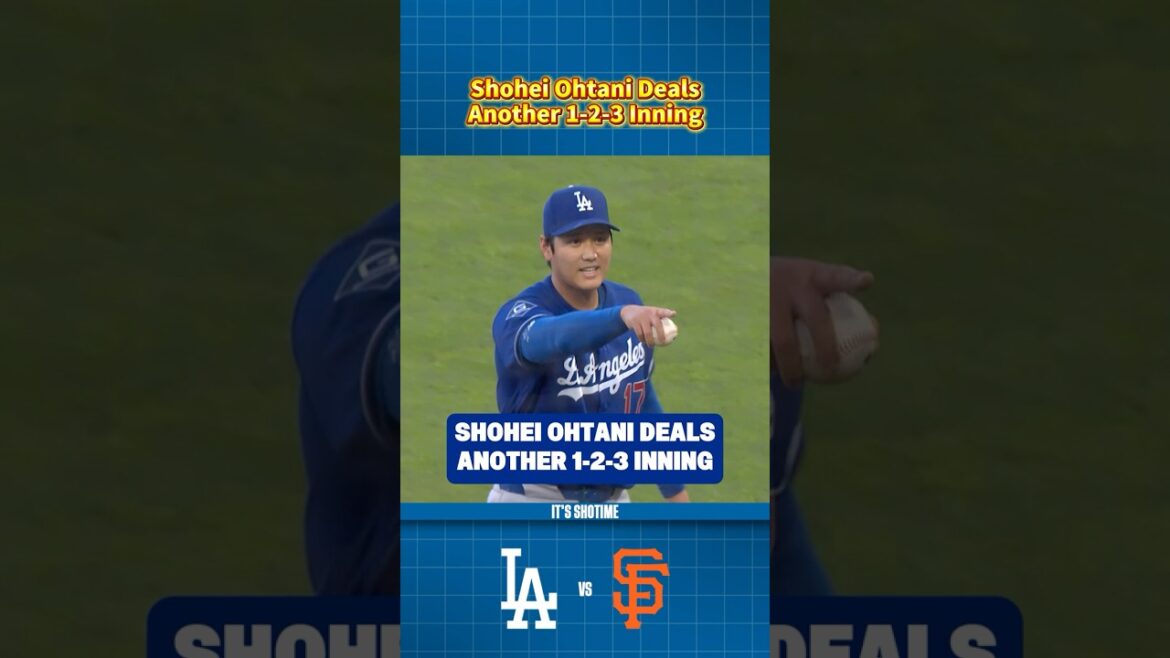 Shohei Ohtani offre une autre manche 1-2-3