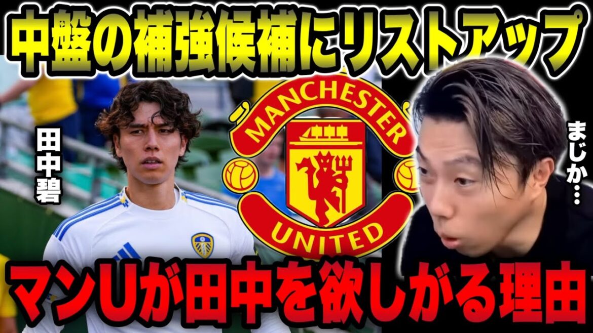 [Rapport de transfert]Pourquoi Manchester United veut-il Ao Tanaka ?[Découpe Leoza]