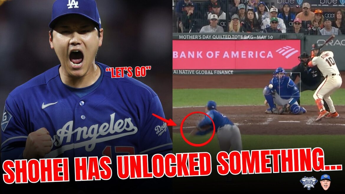 À VOIR : Shohei Ohtani a débloqué quelque chose qui a fait de lui le meilleur lanceur du baseball...