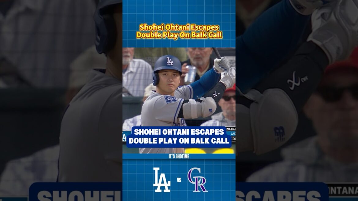 Shohei Ohtani échappe au double jeu lors d’un appel hésitant