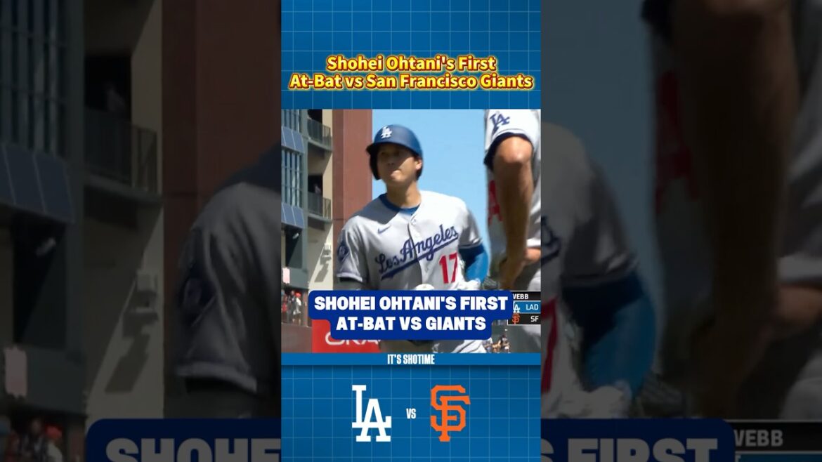 Premier match 3 au bâton contre les Giants de Shohei Ohtani