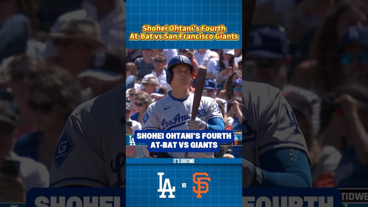 Quatrième match 3 au bâton contre les Giants de Shohei Ohtani