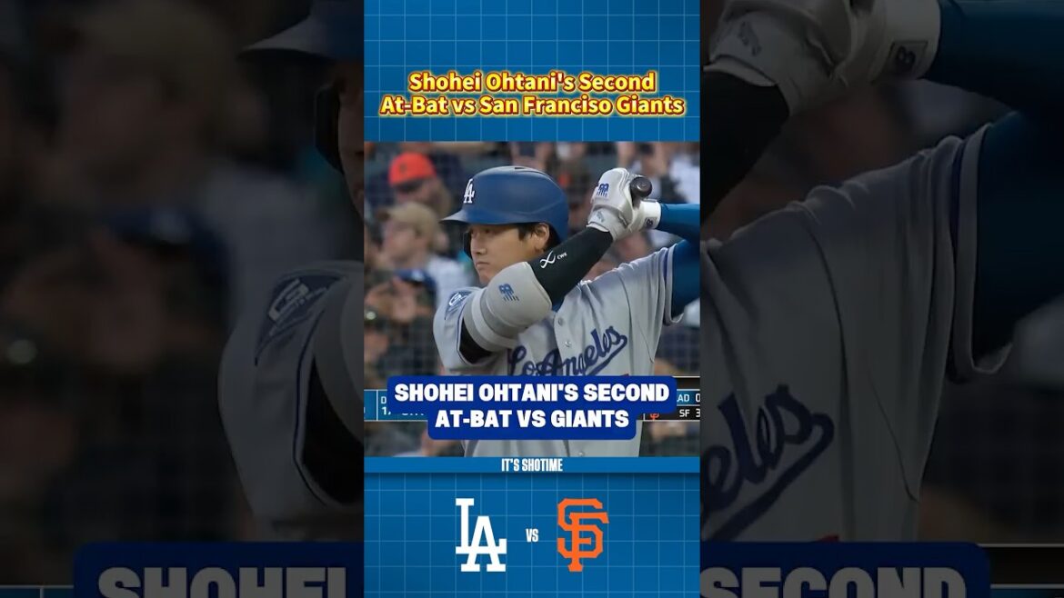 Deuxième match 1 au bâton contre les Giants de Shohei Ohtani