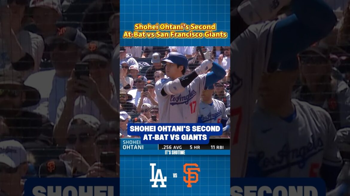 Deuxième match au bâton contre les Giants de Shohei Ohtani 3