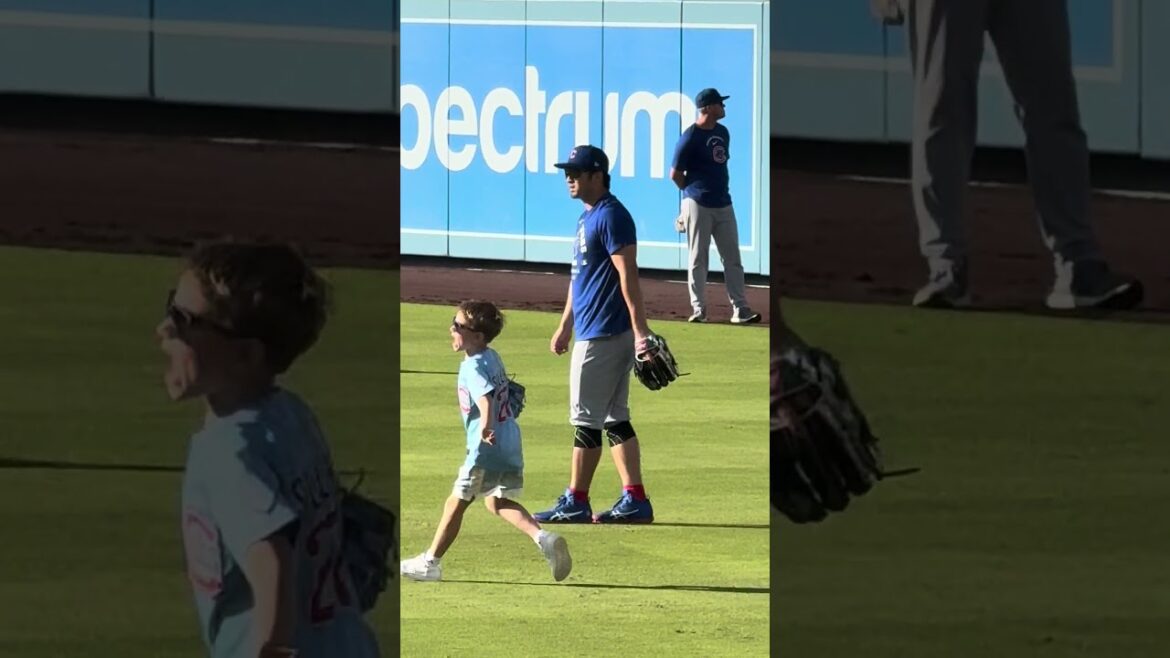 [Seiya Suzuki ! ]Entraînement d'avant-match ![Non. 1 DH Shohei Ohtani]Dodgers contre Chicago Cubs @Dodger Stadium 24/04/26 #Shohei Ohtani #ohtani #dodgers
