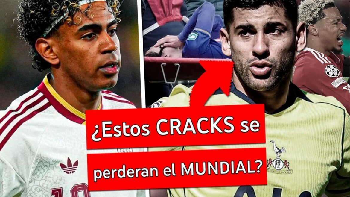 Ces CRACKS rateront-ils la COUPE DU MONDE à cause de BLESSURES ? 😱| Toutes les victimes de la Coupe du monde 2026