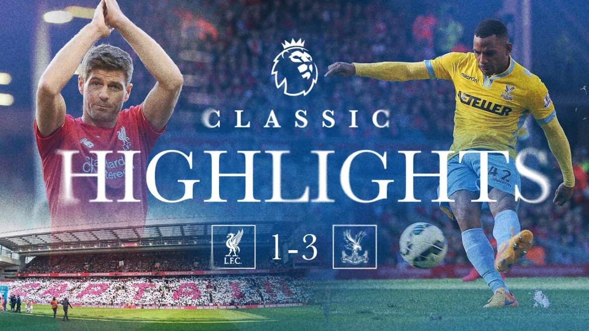 COUP FRANC DE PUNCHEON 🚀 | Faits saillants de la Premier League classique : Liverpool 1-3 Crystal Palace