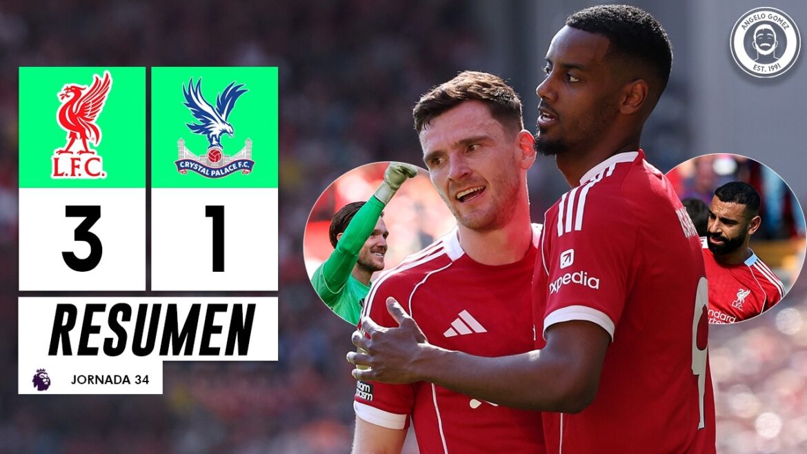 🔴 ISAK et WOODMAN COMPLETS mais SALAH aurait pu dire AU REVOIR | Résumé Liverpool 3 Crystal Palace 1