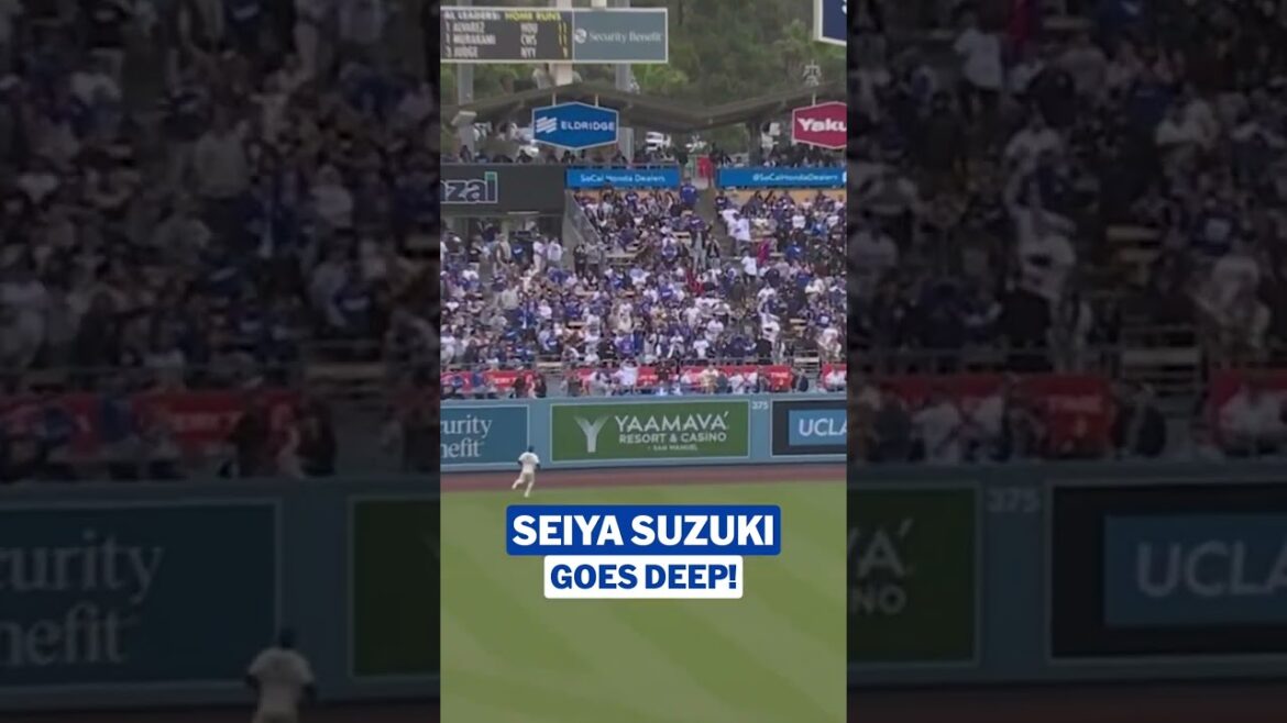 Seiya Suzuki inscrit les Cubs au tableau avec son 4e circuit de la saison 🤩 Seiya Suzuki Highlights MLB Highlights