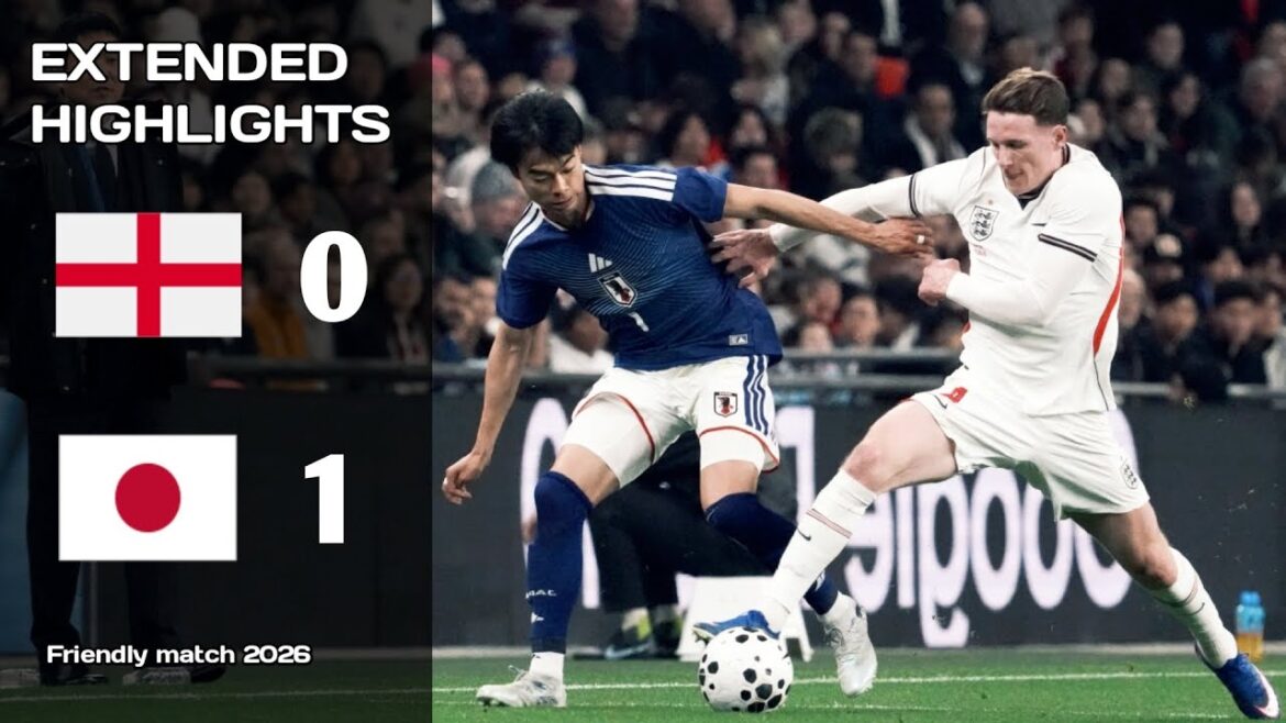 Angleterre contre Japon | Samurai Blue STUN Les Trois Lions au stade de Wembley 😱🔥