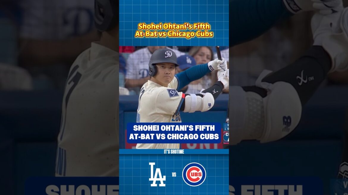 Cinquième match au bâton contre les Cubs de Shohei Ohtani 2