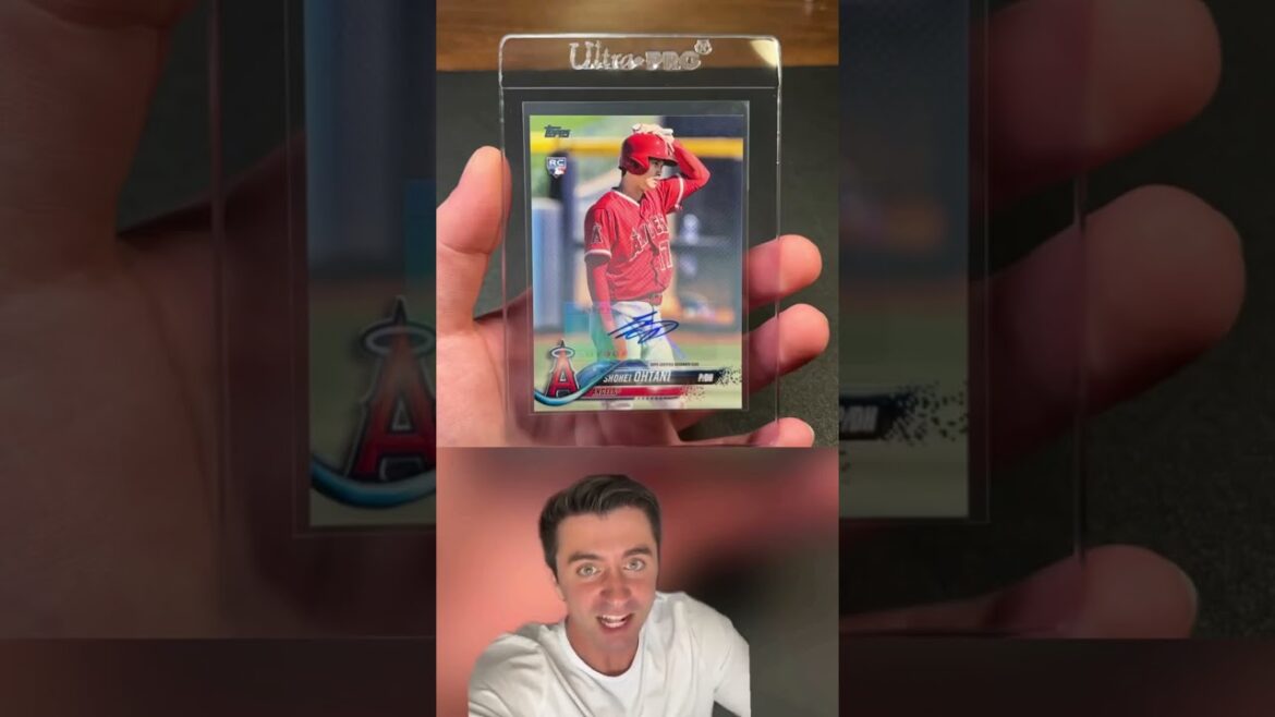 🚨INSANE SHOHEI OHTANI TOPPS ROOKIE AUTO /5 JUSTE ÉTÉ ÉVALUÉ PAR @PSACARD ! 🤯 🚨