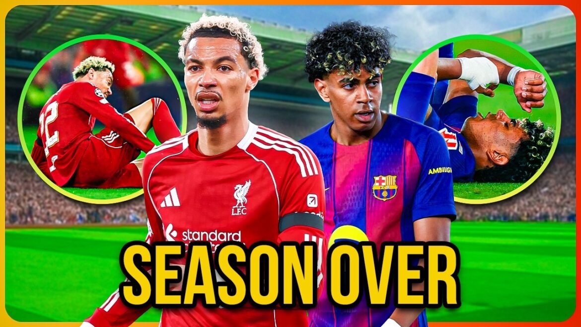 10 joueurs vedettes dont les saisons se sont terminées prématurément