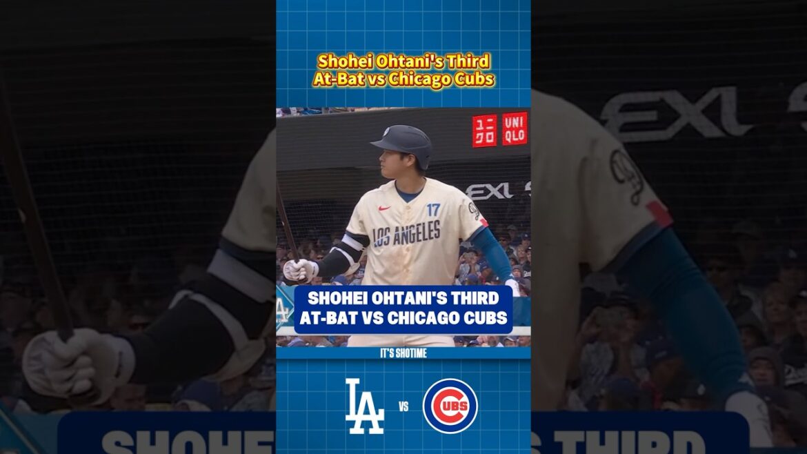 Troisième match au bâton contre les Cubs de Shohei Ohtani 2