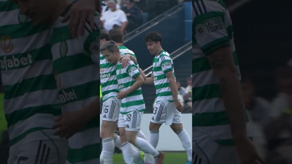 Daizen avec l'ouverture d'hier ⚡️#CELSTM | #CoupeÉcossaise | #CelticFC🍀
