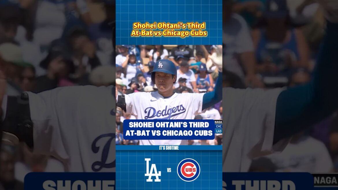 Troisième match au bâton contre les Cubs de Shohei Ohtani
