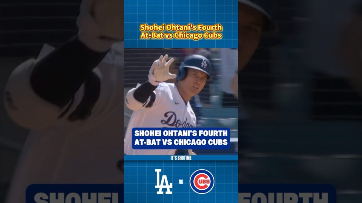 Quatrième match At-Bat VS Cubs de Shohei Ohtani 3