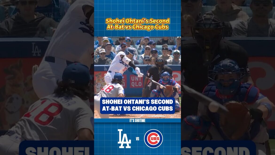 Deuxième match At-Bat VS Cubs de Shohei Ohtani 3