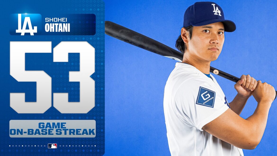 Shohei Ohtani a atteint la base lors de 53 matchs consécutifs de saison régulière ! (2025-2026) | Faits saillants de la MLB