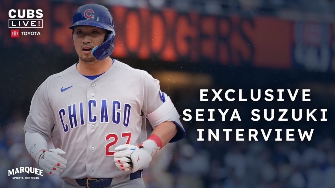 SEIYA SUZUKI : "Je dois passer au niveau supérieur chaque année" 📈 (Exclusif)