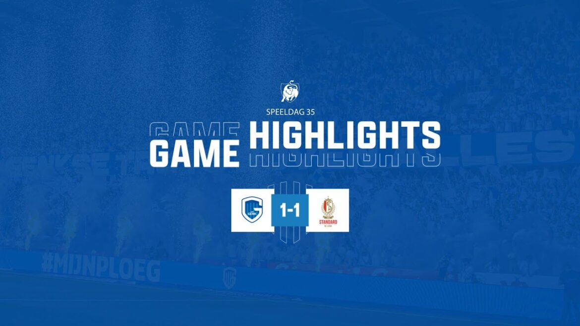 ⚽️ PO Europe : MD5 - KRC Genk - Standard - Temps forts du match