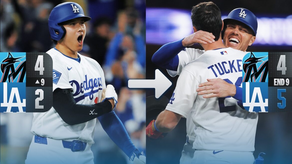 Shohei Ohtani et Kyle Tucker enflamment le rallye tardif des Dodgers en 9e manche 😤 | Faits saillants de la MLB