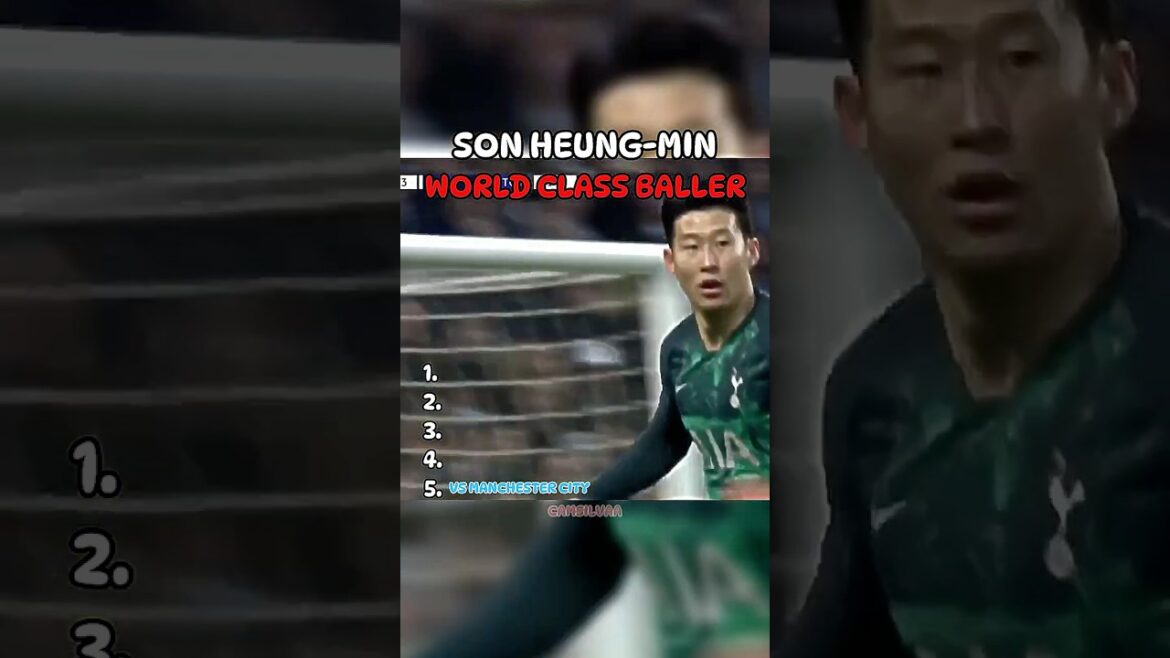 PARTIE 3 | SON HEUNG MIN TOP 5 MEILLEURS BUTS