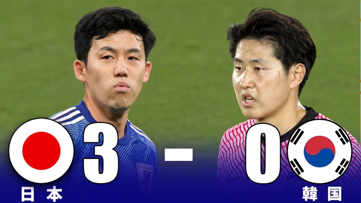 L'équipe nationale du Japon bat complètement la Corée du Sud. Ce n'est pas seulement une victoire, cela prouve la dignité du champion d'Asie et la fierté de Samurai Blue.